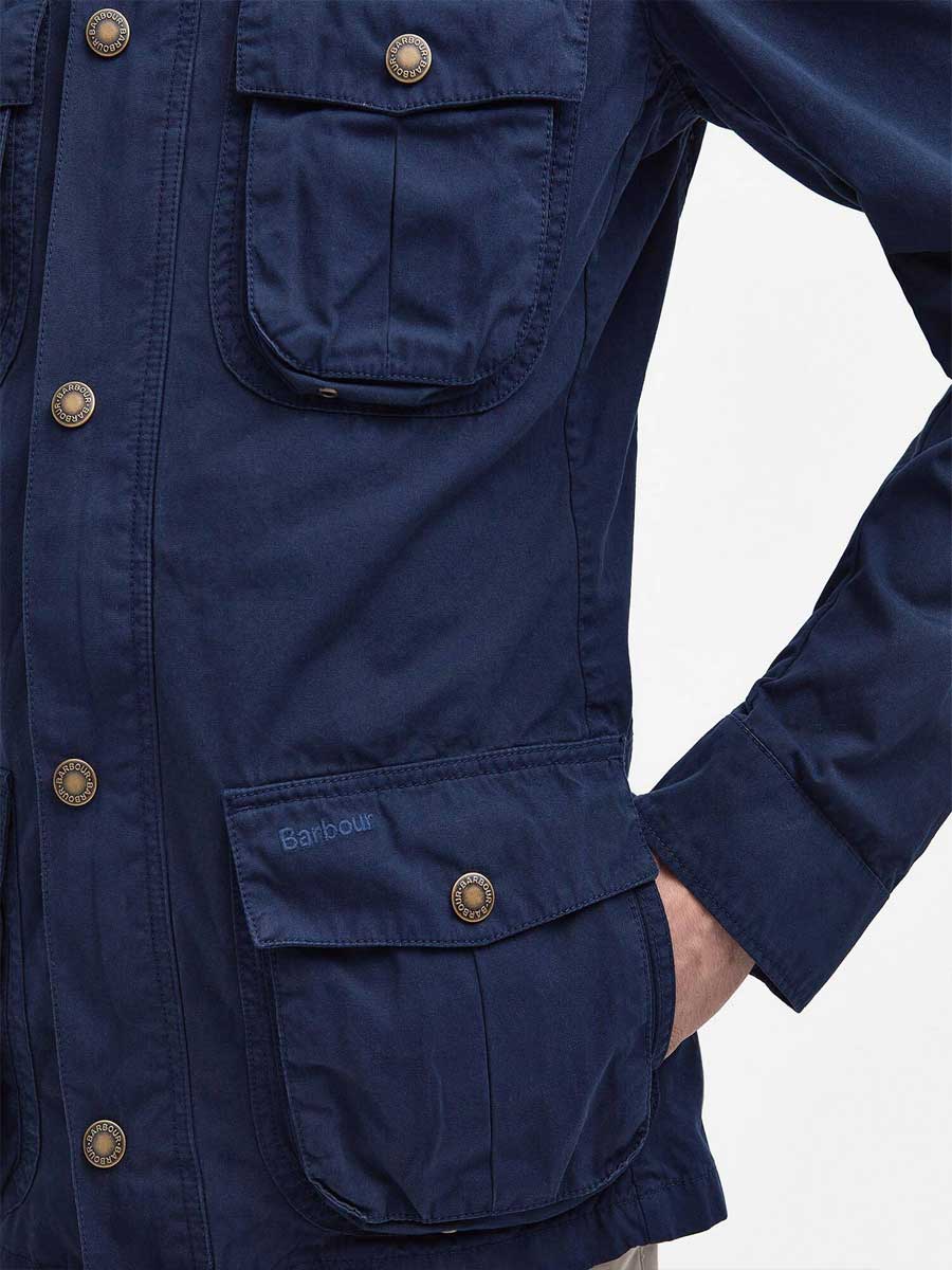 BARBOUR Corbridge Casual Jacket - Mens - Navy - Image 6