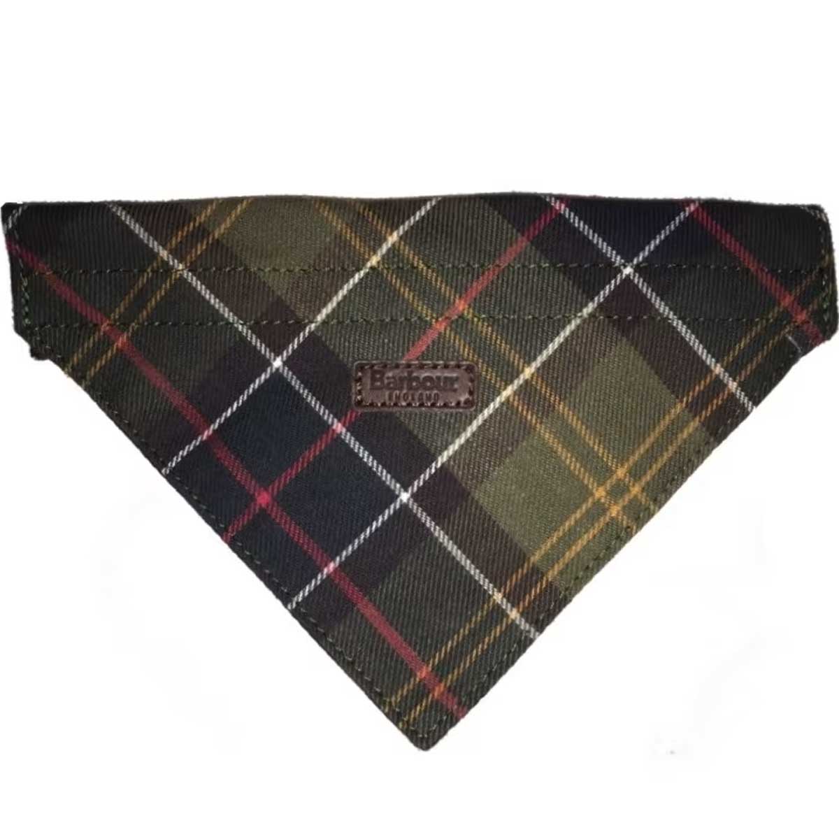 BARBOUR Dog Bandana - Classic Tartan - Image 2