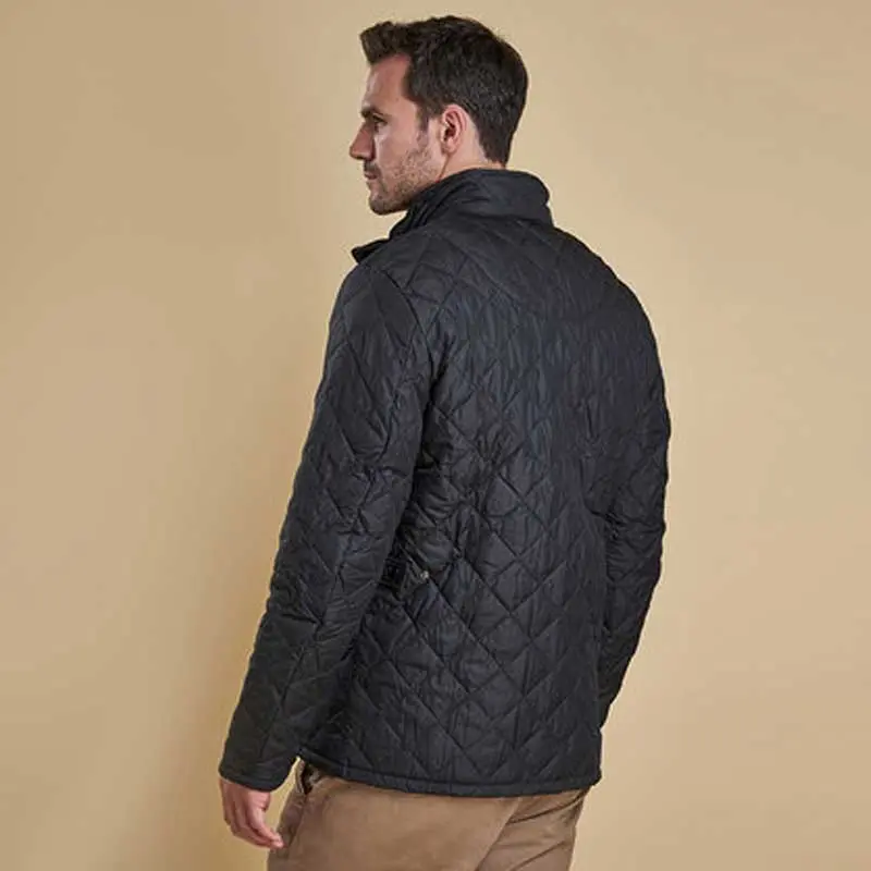 BARBOUR Chelsea Sportsquilt Jacket - Mens - Navy - Image 5