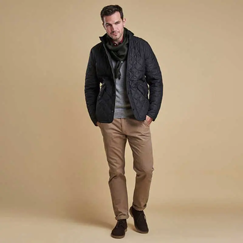 BARBOUR Chelsea Sportsquilt Jacket - Mens - Navy - Image 6
