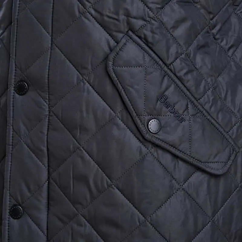 BARBOUR Chelsea Sportsquilt Jacket - Mens - Navy - Image 8