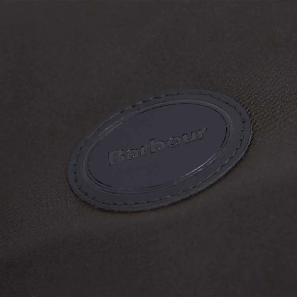 BARBOUR Wax Dog Coat - Olive - Image 4