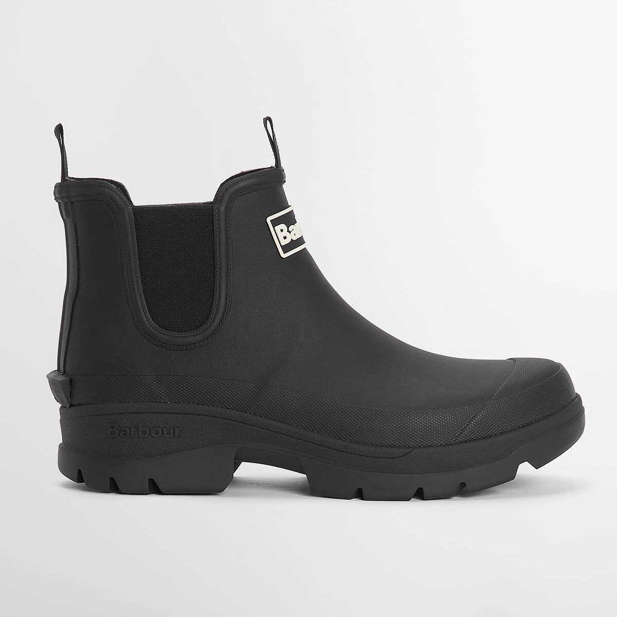 BARBOUR Nimbus Chelsea Boot Style Wellingtons - Womens - Black - Image 2
