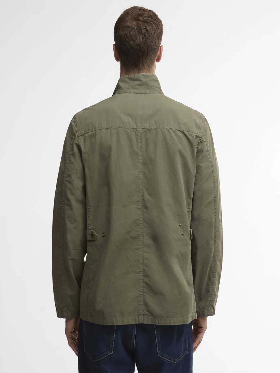 BARBOUR Ogston Casual Jacket - Mens - Dusty Olive - Image 4