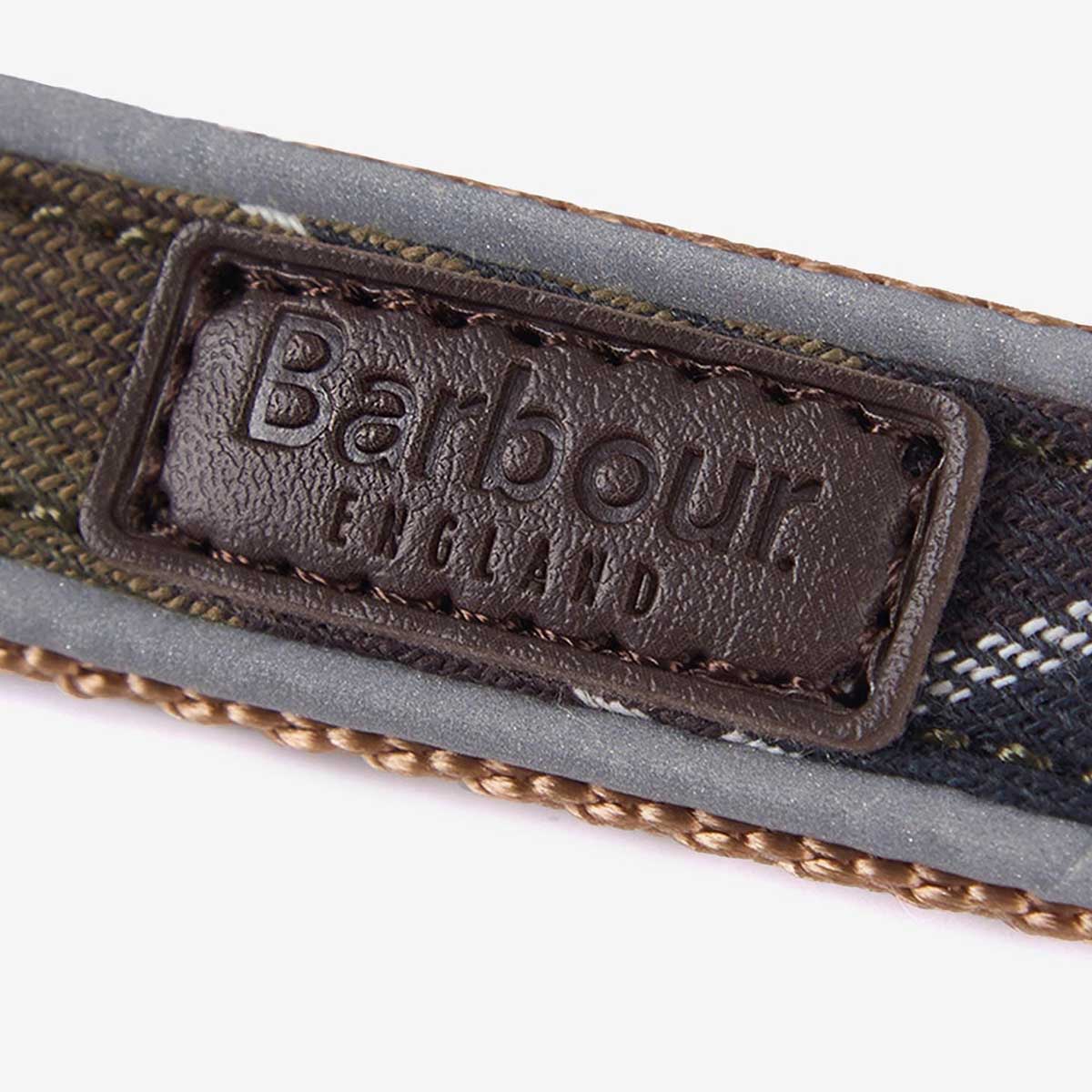 BARBOUR Reflective Dog Lead - Classic Tartan - Image 5