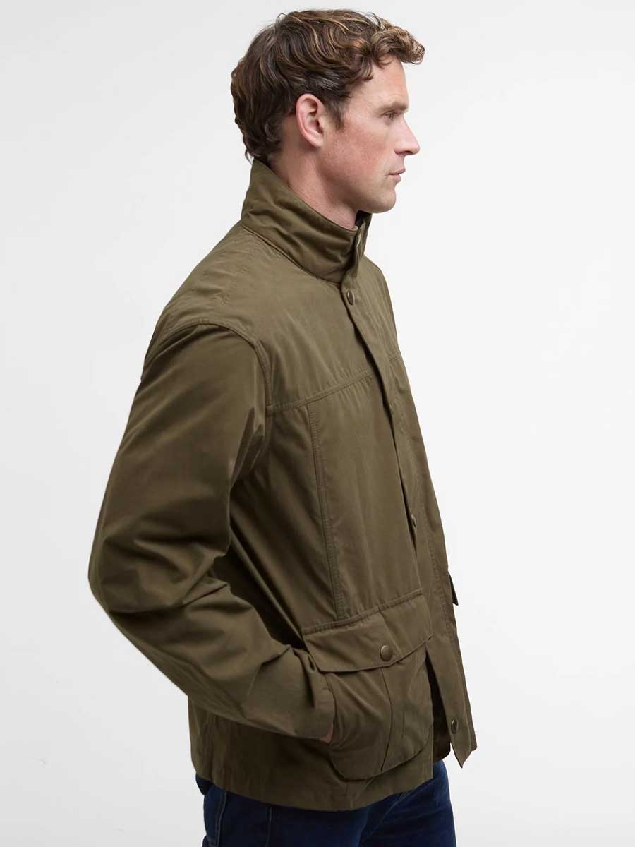 BARBOUR Sander Casual Jacket - Mens - Dark Sand - Image 4