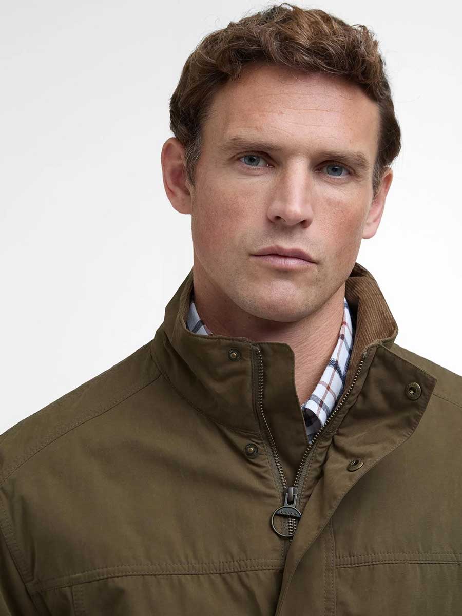 BARBOUR Sander Casual Jacket - Mens - Dark Sand - Image 6