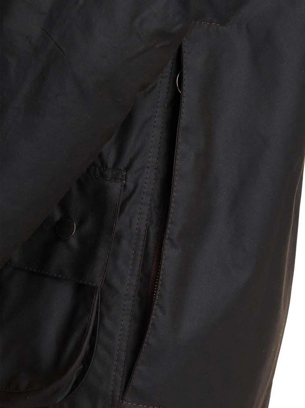 BARBOUR Classic Beaufort Wax Jacket - Mens - Olive - Image 5