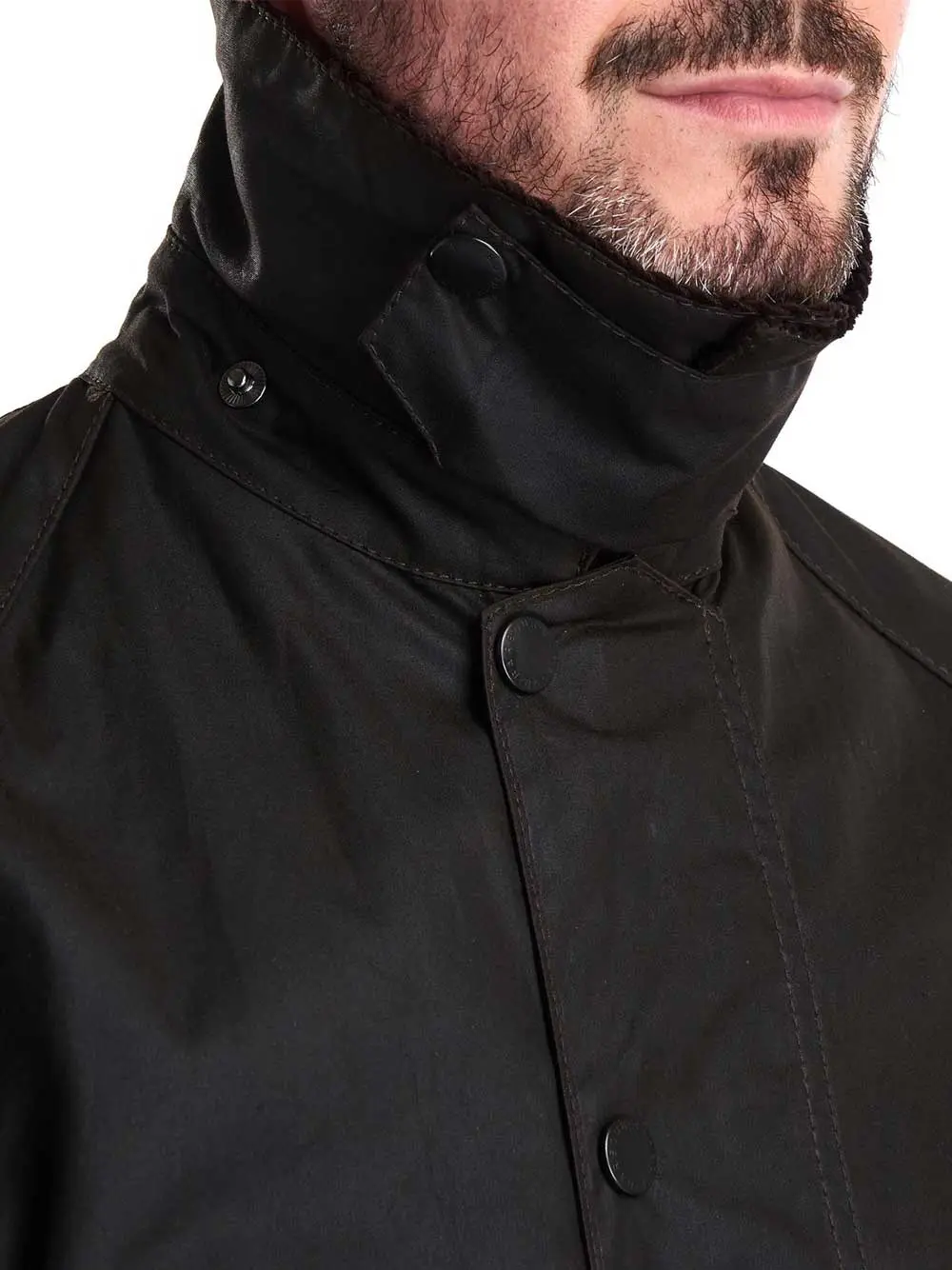 BARBOUR Classic Beaufort Wax Jacket - Mens - Olive - Image 6