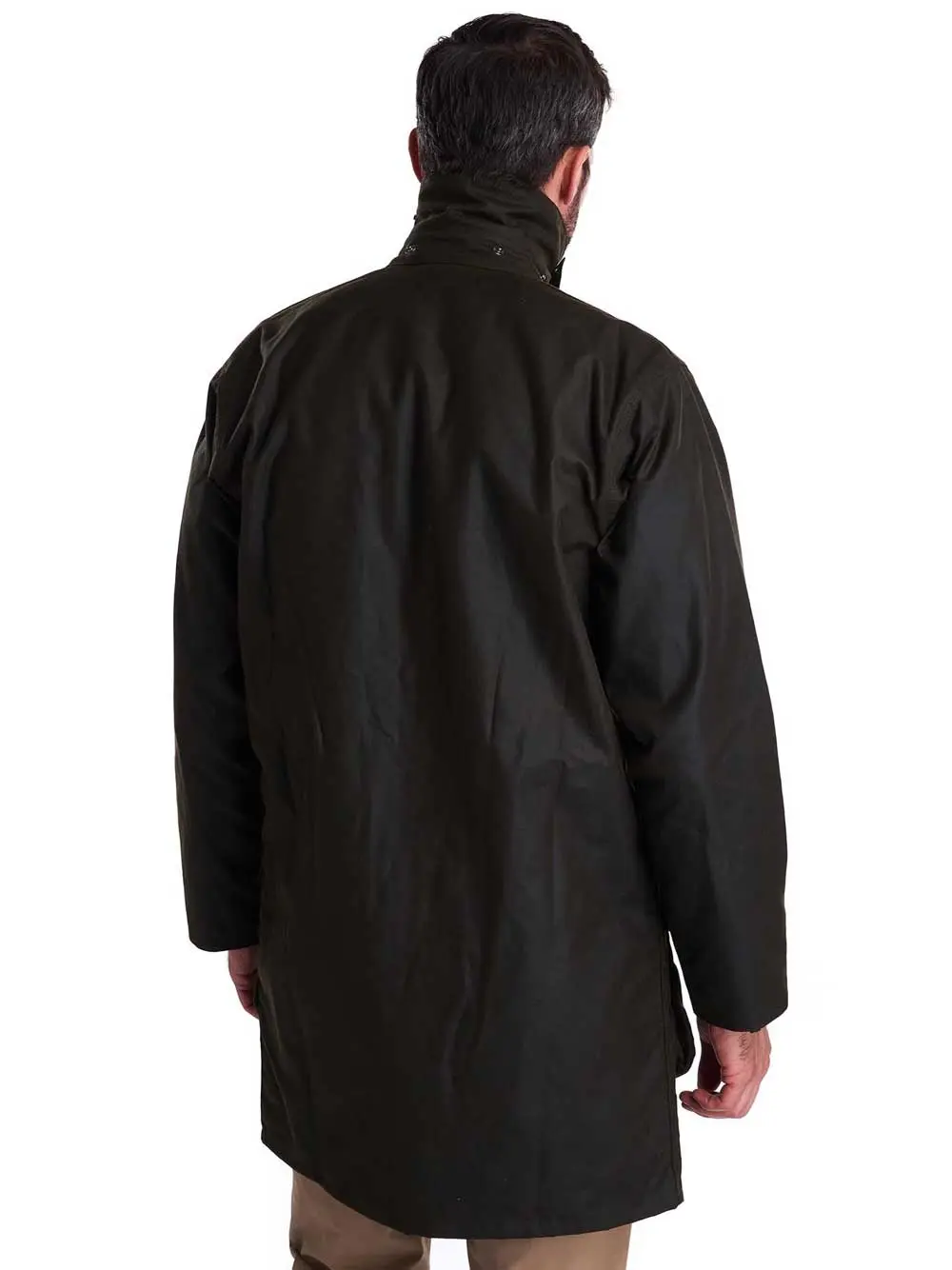 BARBOUR Classic Beaufort Wax Jacket - Mens - Olive - Image 9