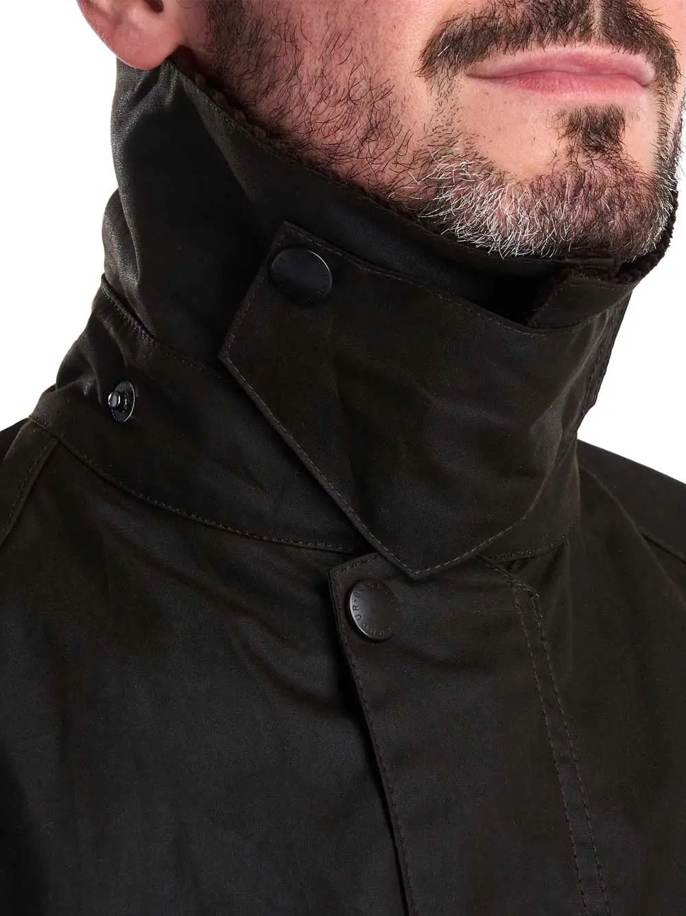 BARBOUR Classic Bedale Wax Jacket - Mens - Olive - Image 6