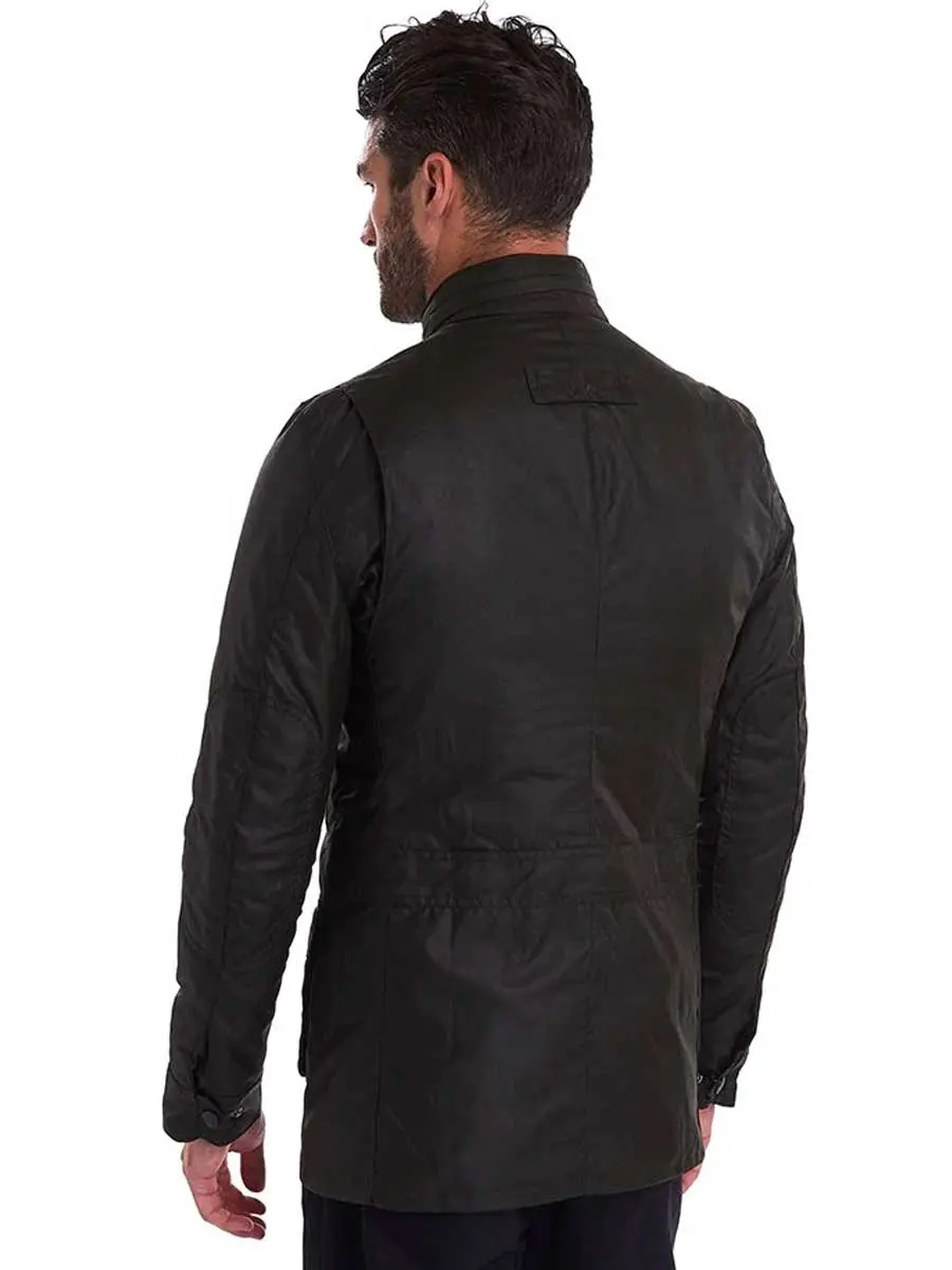 BARBOUR Corbridge Wax Jacket - Mens - Olive - Image 5