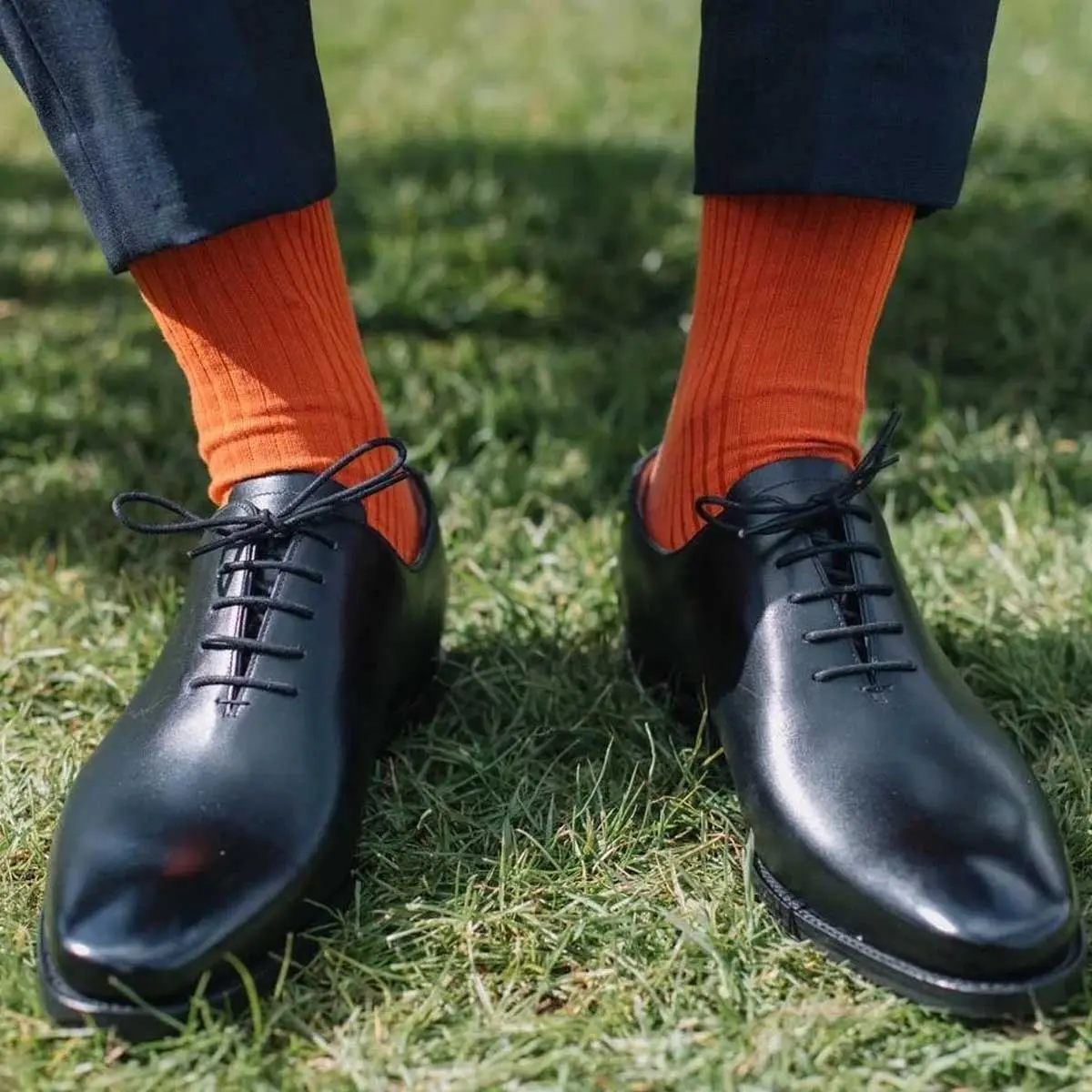BARKER Armstrong Shoes - Mens Whole Cut Oxford - Black Calf - Image 2