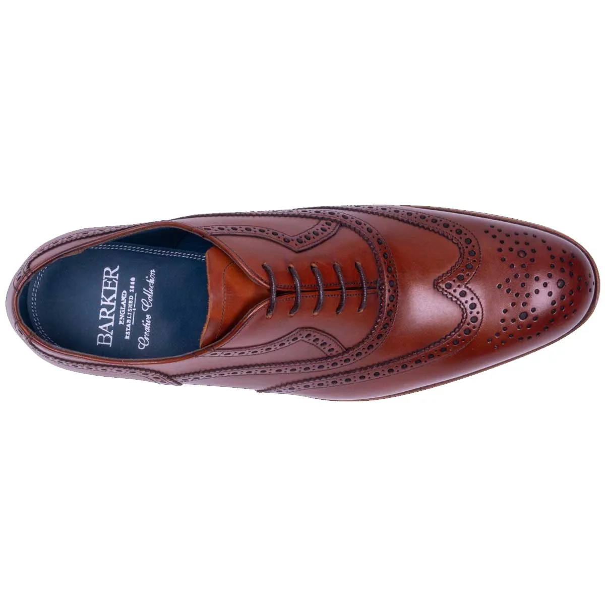 BARKER Bladen Shoes - Mens - Chestnut Calf - Image 3