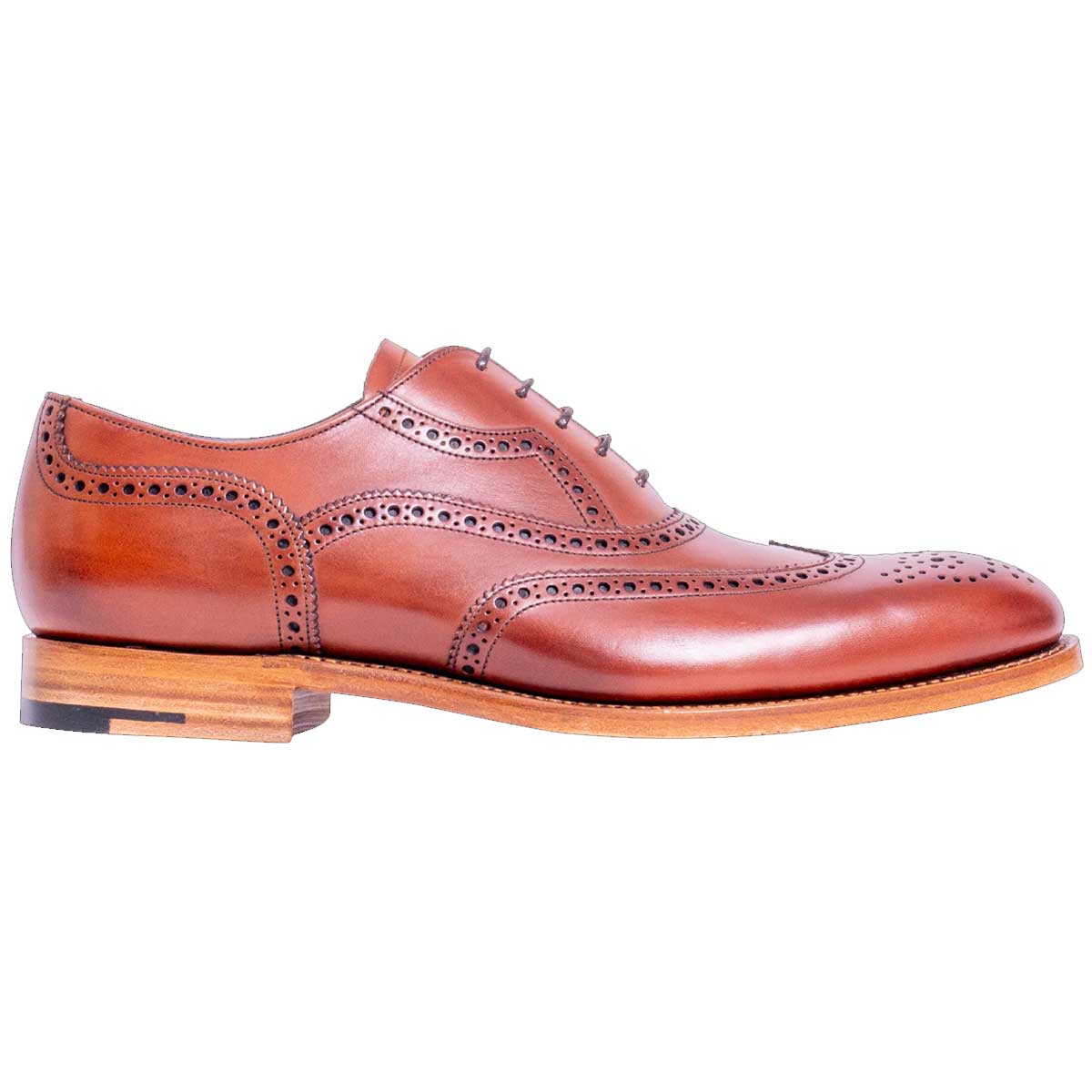 BARKER Bladen Shoes - Mens - Chestnut Calf - Image 4