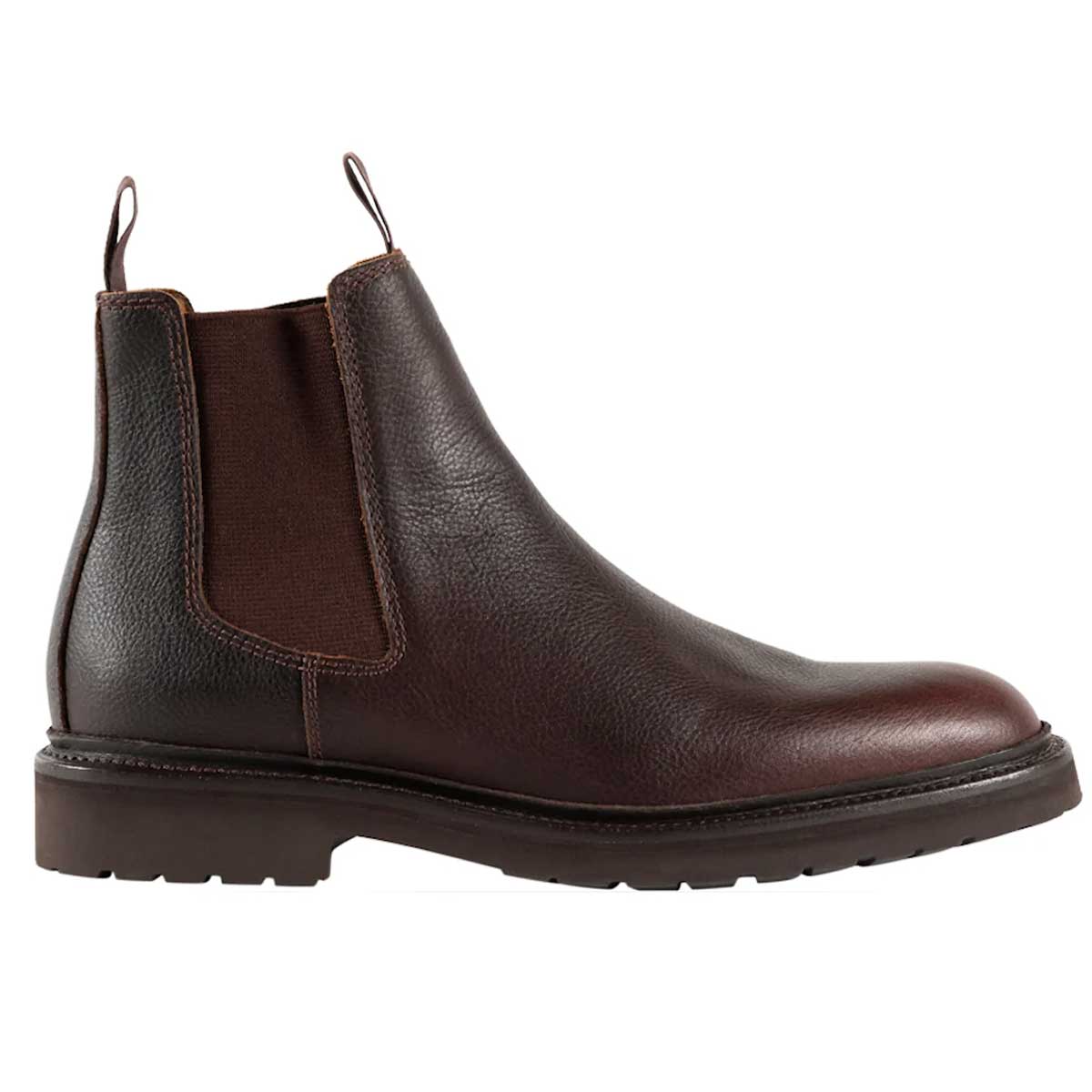 BARKER Camborne Xtra Lite Chelsea Boots - Mens - Brown Grain Pull Up - Image 2