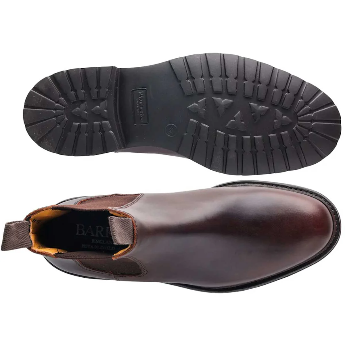 BARKER Camborne Xtra Lite Chelsea Boots - Mens - Brown Pull Up - Image 2