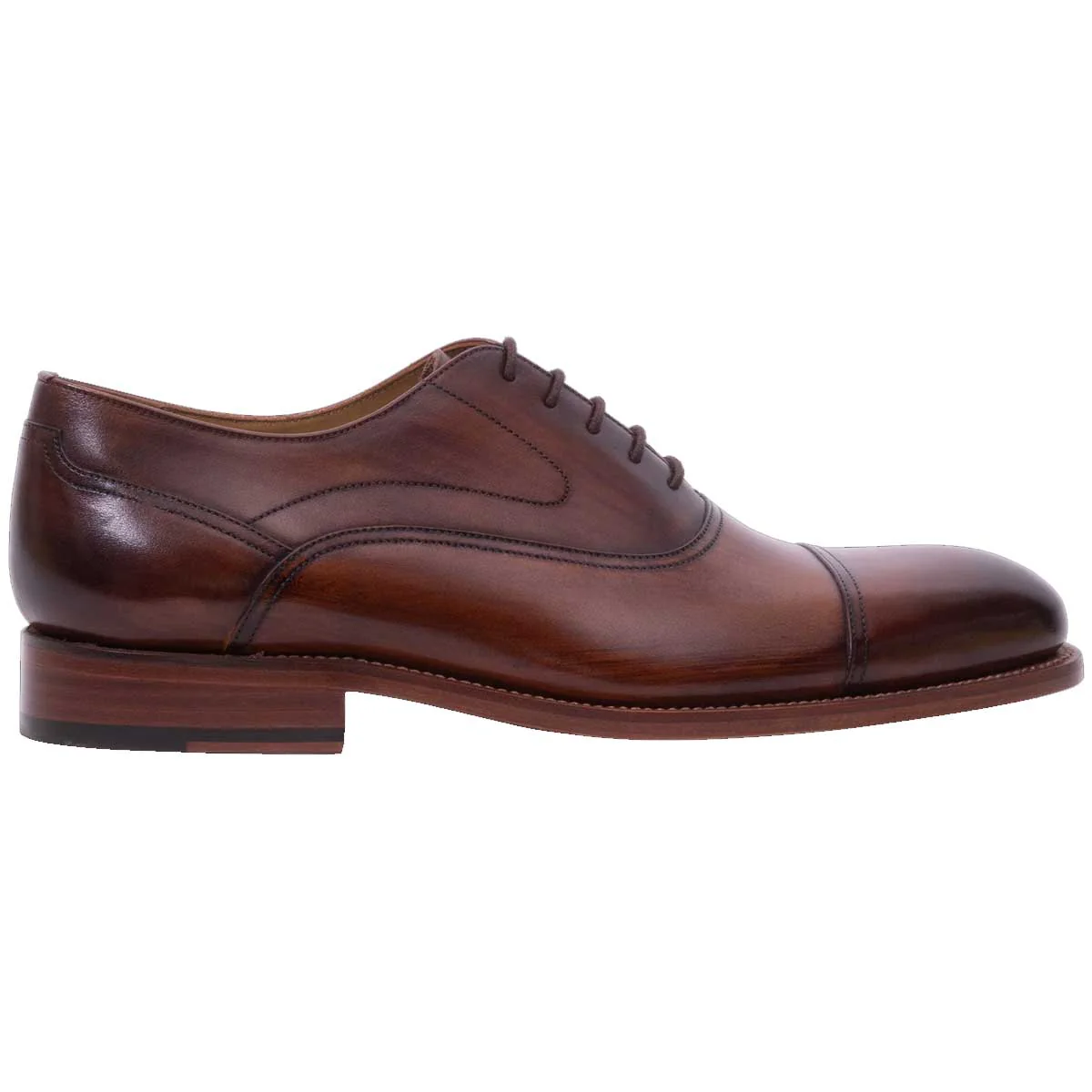 BARKER Cherwell Shoes - Mens - Hand Brushed Brown - Image 3