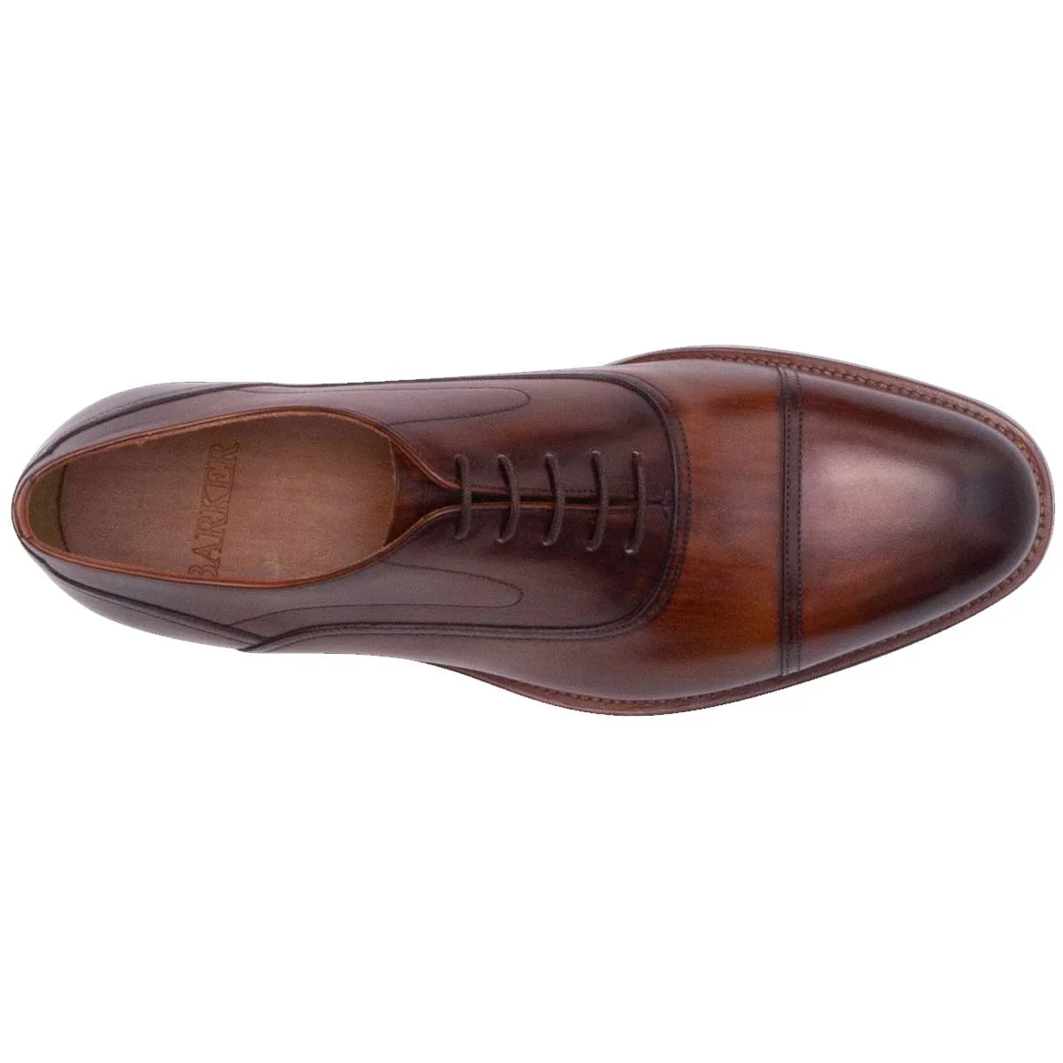 BARKER Cherwell Shoes - Mens - Hand Brushed Brown - Image 4
