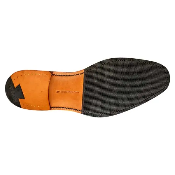 BARKER Edison Shoes - Mens Monk Strap - Dark Walnut Calf - Image 5