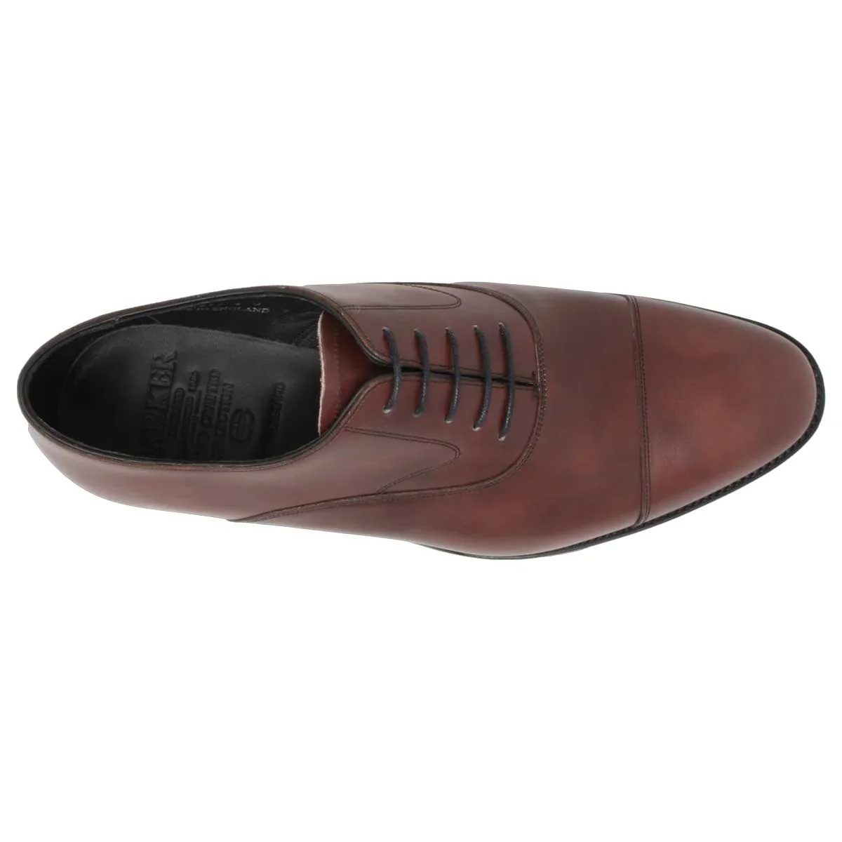 BARKER Falsgrave Shoes – Mens Oxford – Burgundy Misty Calf - Image 3