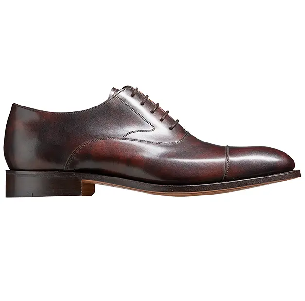 BARKER Falsgrave Shoes – Mens Oxford – Dark Brown Shadow Calf - Image 4
