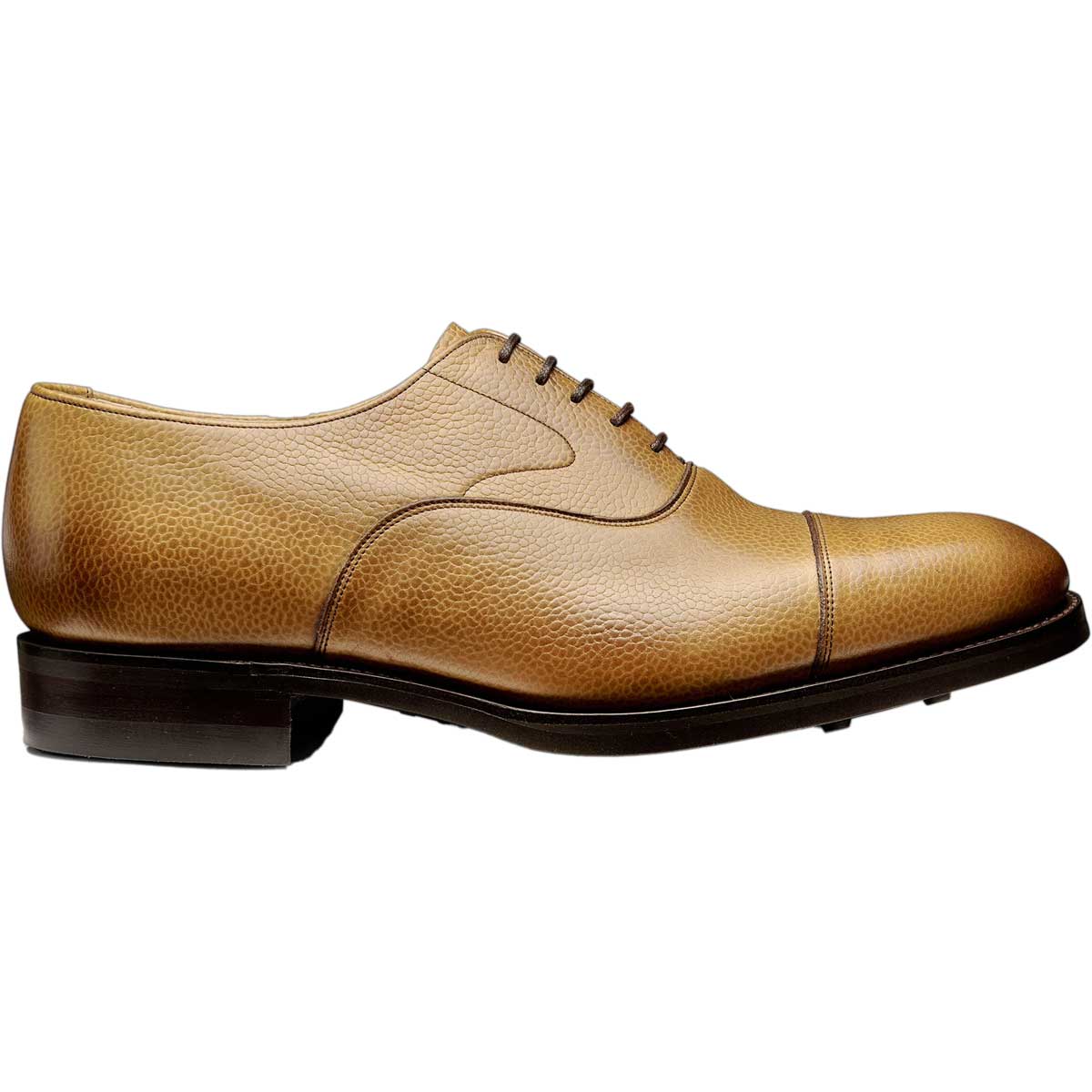 BARKER Malvern II Shoes - Mens Toe Cap Oxford - Cedar Grain - Image 3