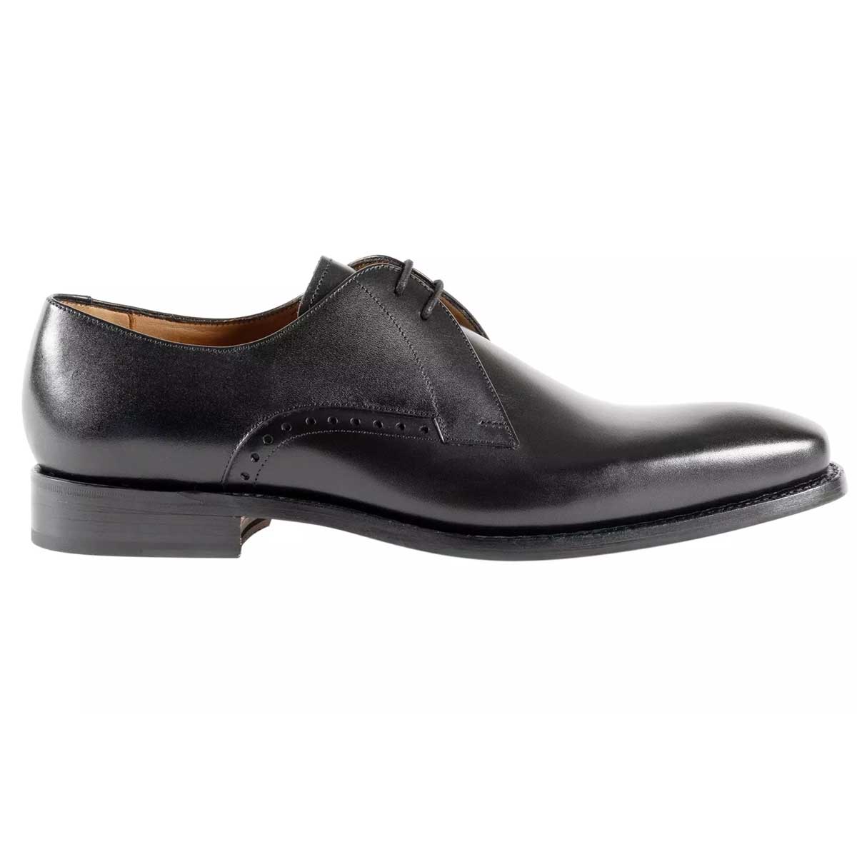 BARKER Oscar Shoes - Mens - Black Calf - Image 3