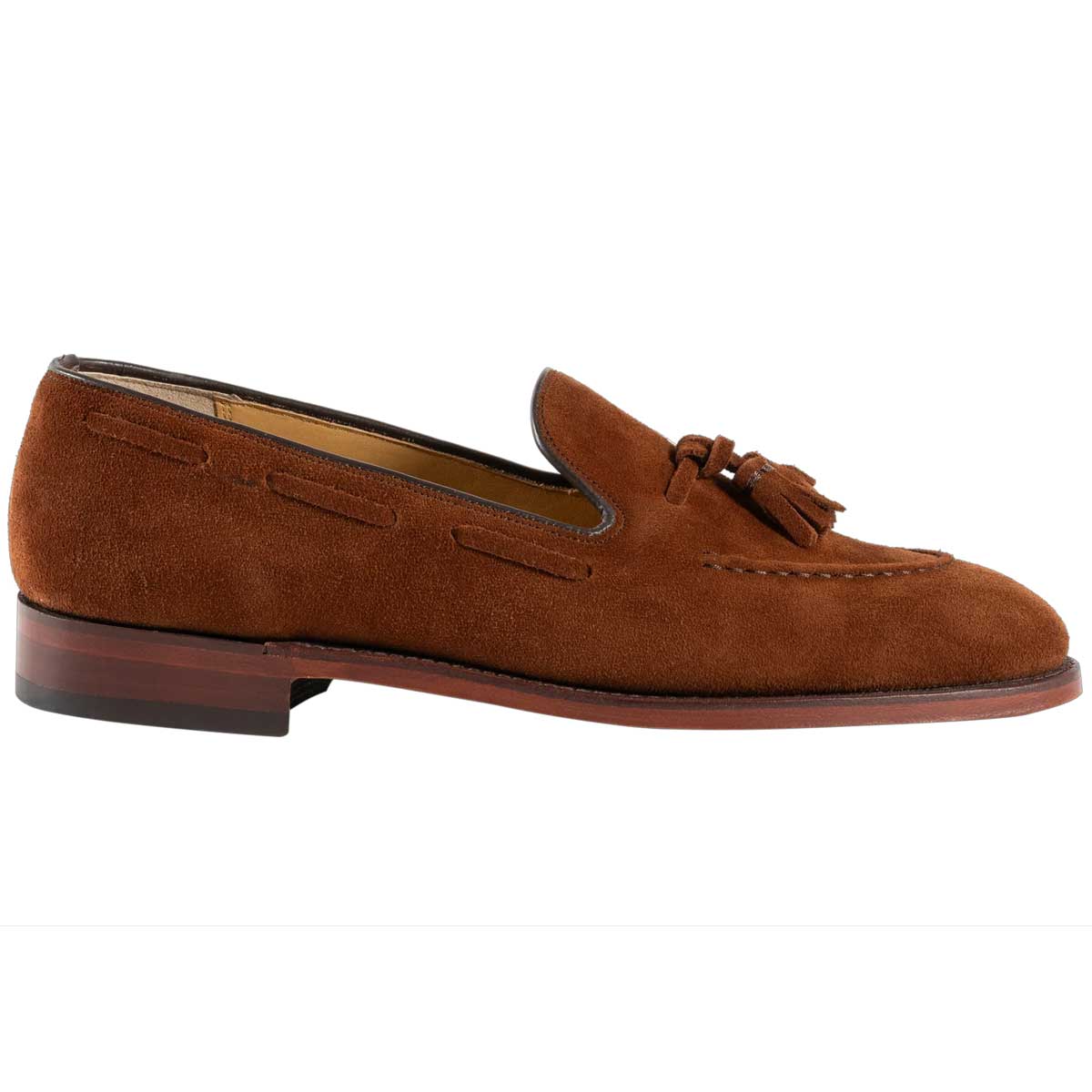 BARKER Pevensy Loafers - Old Snuff Suede - Image 3