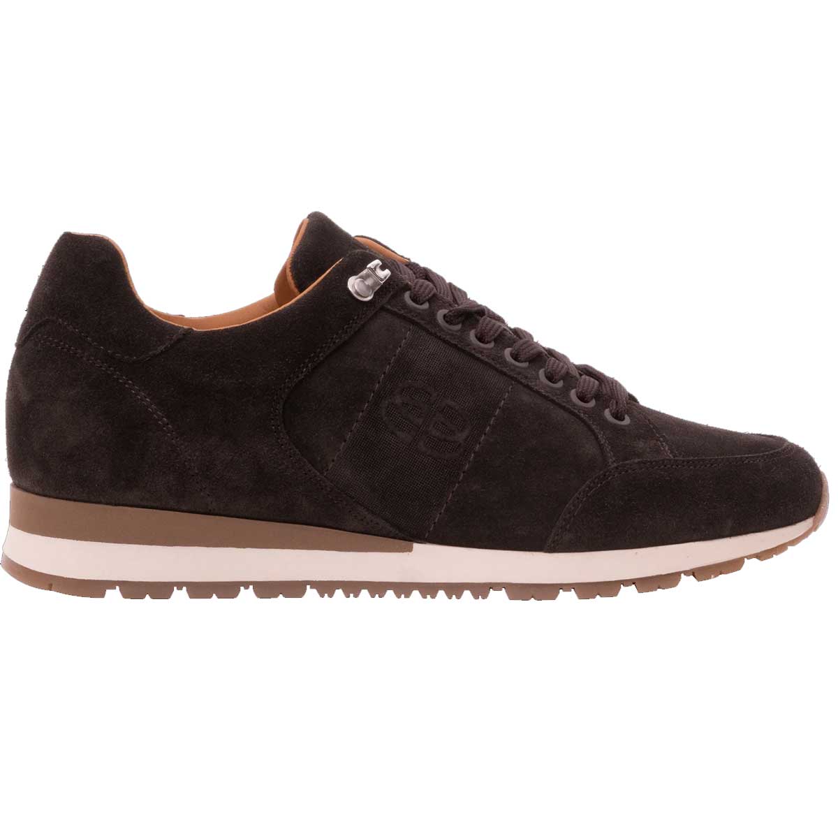 BARKER Seb Sneakers - Mens - Dark Brown Suede - Image 2