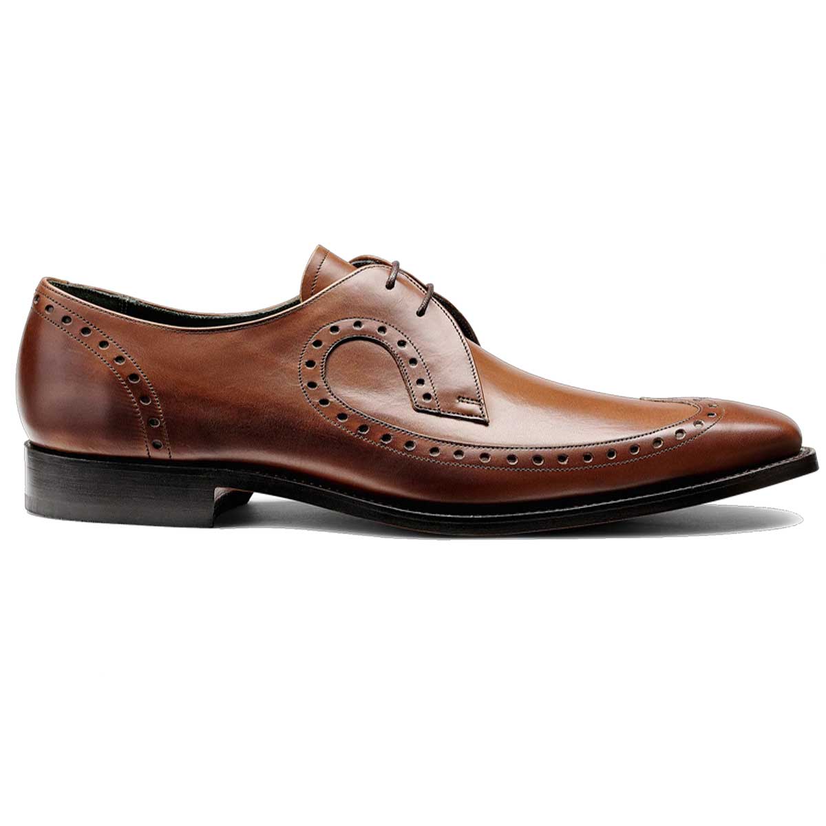 BARKER Woody Shoes - Mens Brogues - Expresso Calf - Image 3