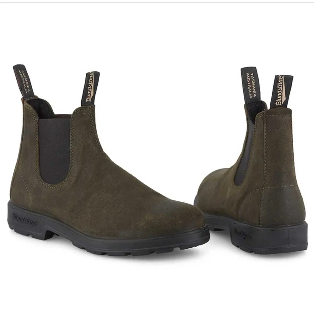 BLUNDSTONE 1615 Boots - Original Series - Leather - Dark Olive - Image 5