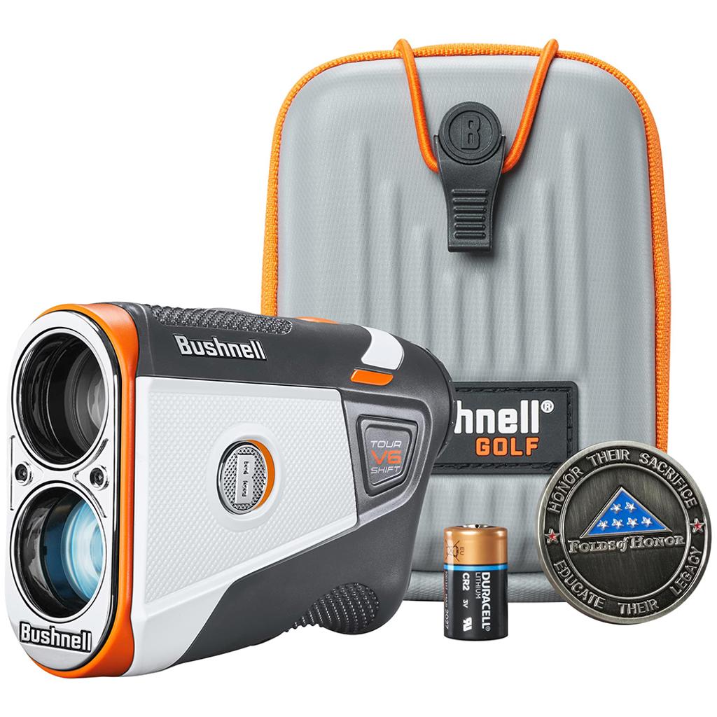 BUSHNELL Tour V6 Shift Golf Laser Rangefinder - Orange - Image 2