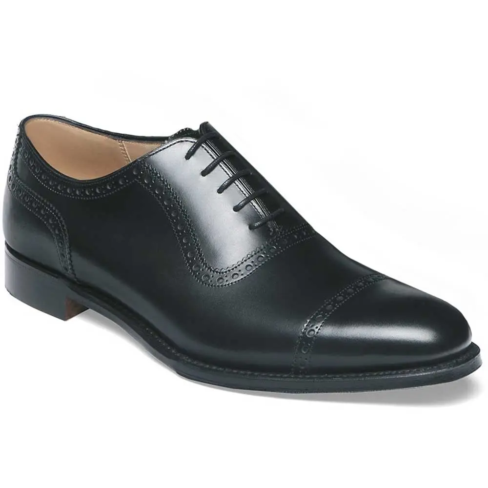 CHEANEY Shoes - Fenchurch Rubber Sole Oxford Shoes - Black Calf - Image 5