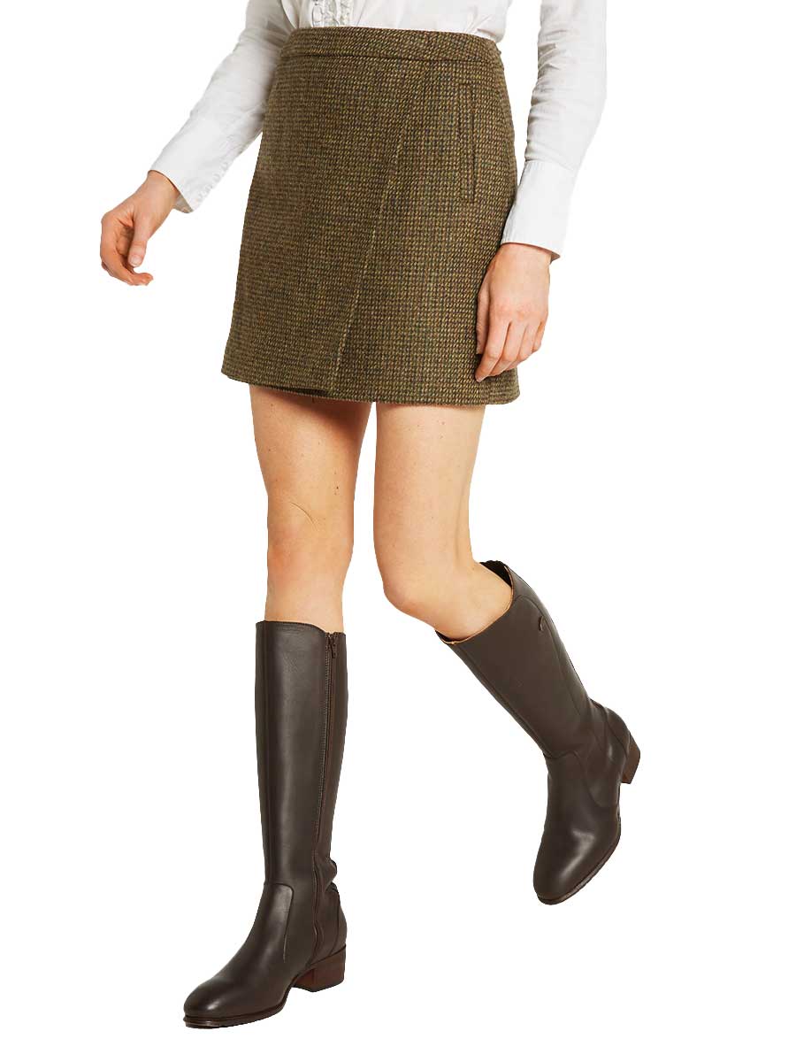 DUBARRY Buckthorn Ladies Tweed Skirt - Heath - Image 4