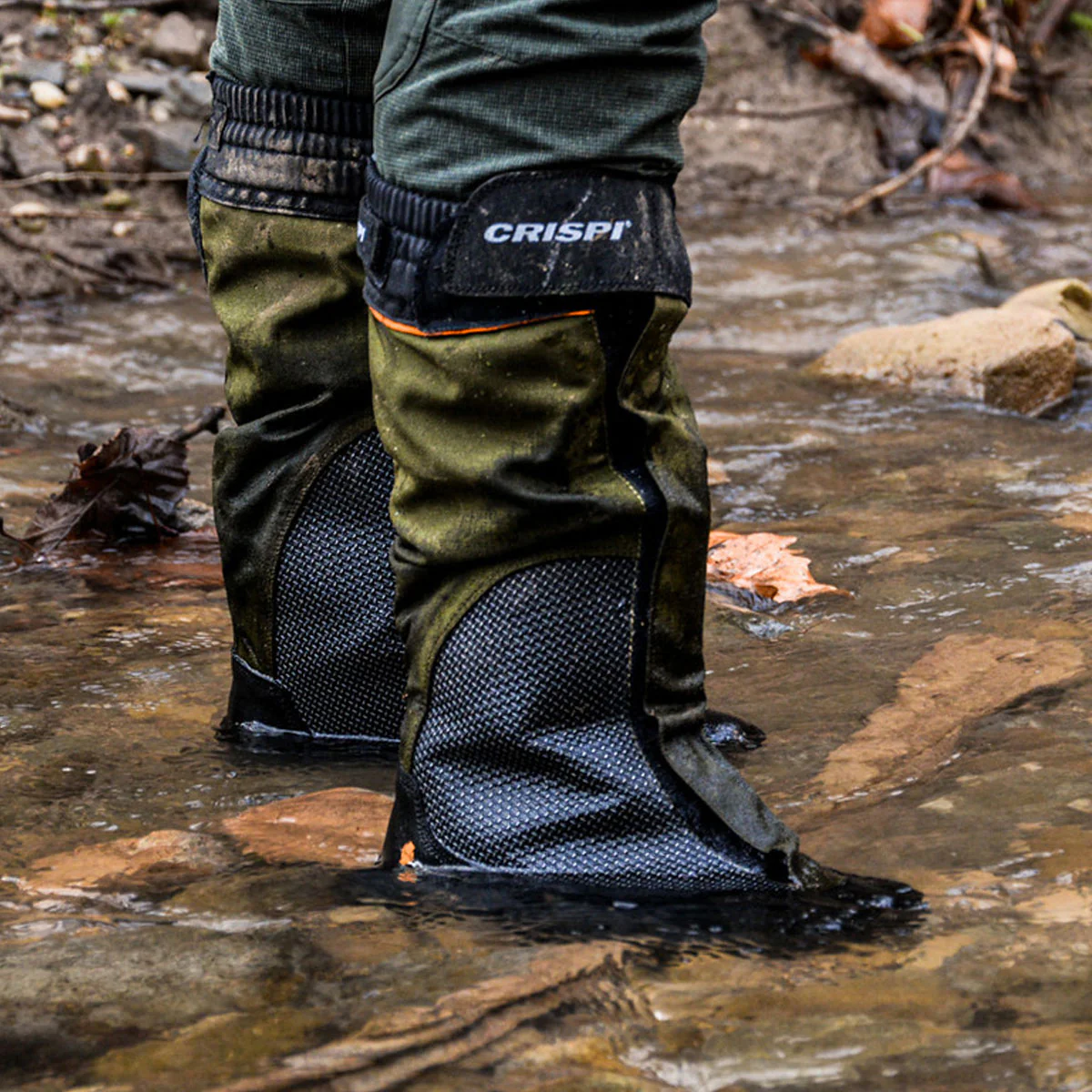 CRISPI Highland HP Boots - Mens Waterproof Hunting Boots - Olive - Image 3