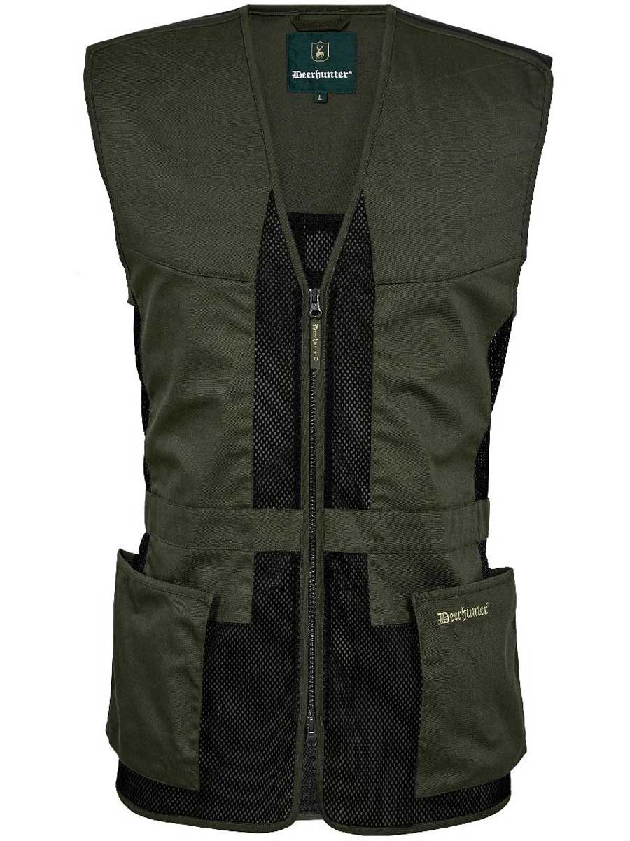 DEERHUNTER Atlas Mesh Shooting Waistcoat - Mens - Timber - Image 2