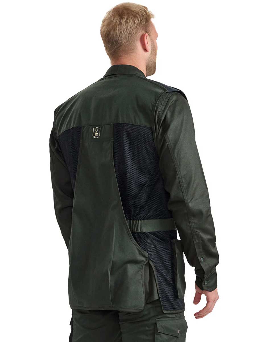 DEERHUNTER Atlas Mesh Shooting Waistcoat - Mens - Timber - Image 5
