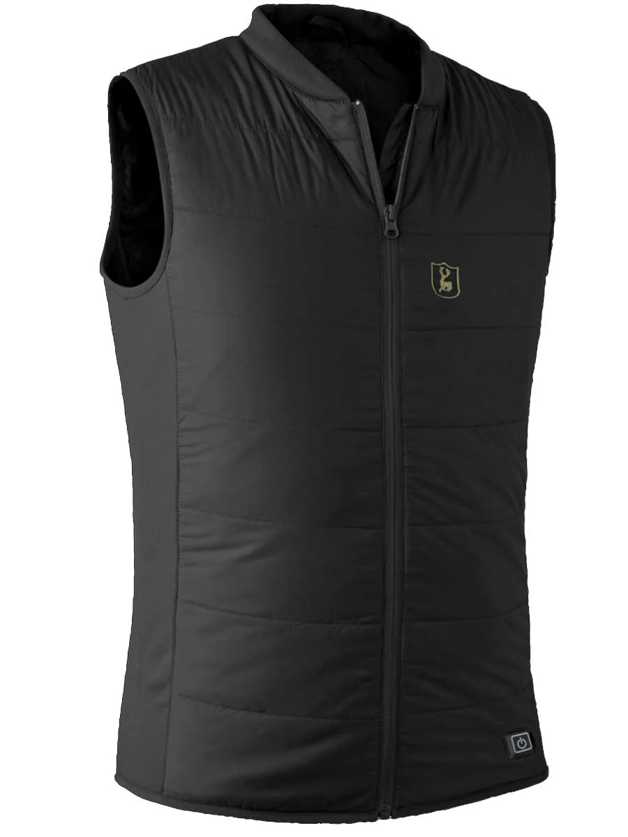 DEERHUNTER Heat Inner Waistcoat - Mens - Black - Image 2