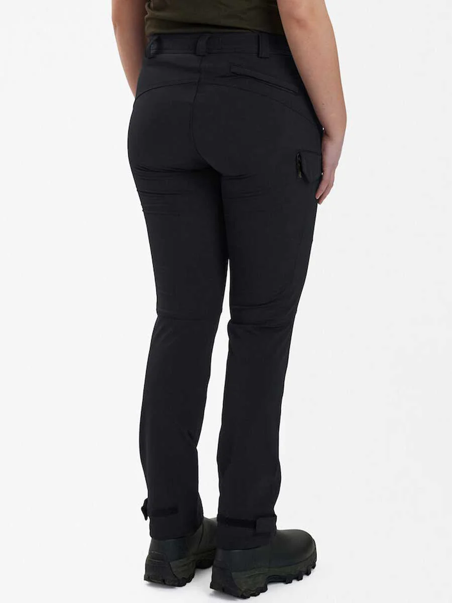 DEERHUNTER Lady Ann Full Stretch Trousers - Black - Image 2