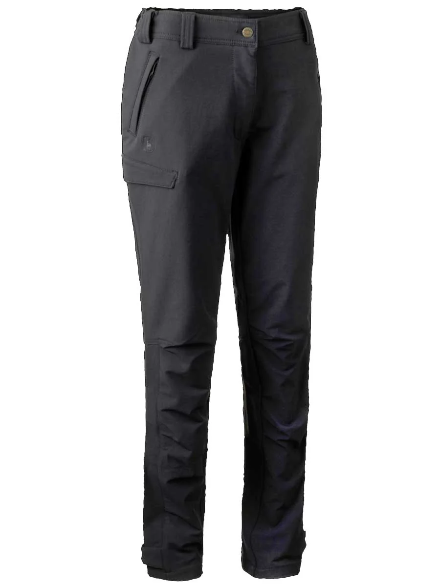 DEERHUNTER Lady Ann Full Stretch Trousers - Black - Image 4