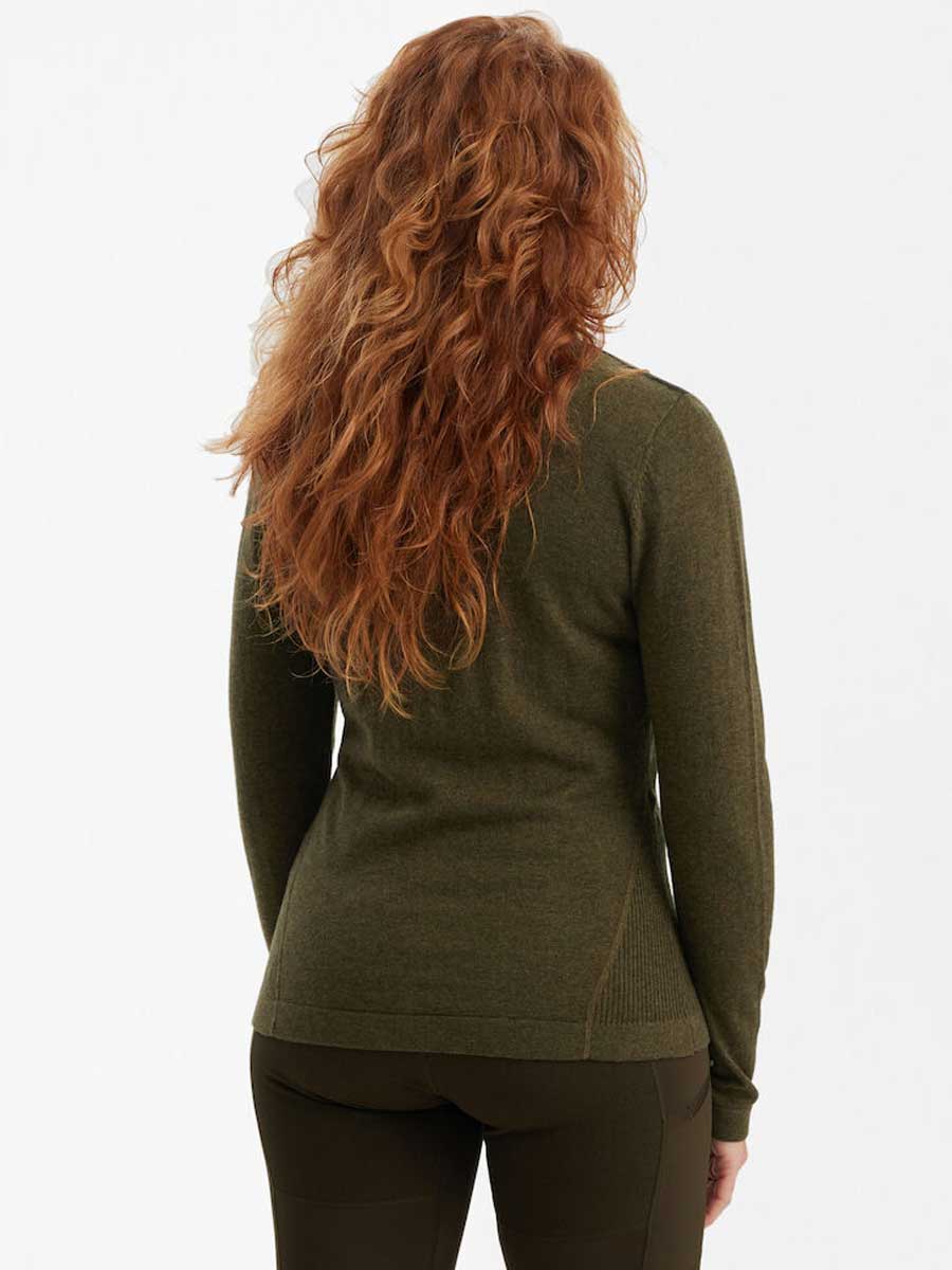 DEERHUNTER Lady Darlington Knit Cardigan - Cypress - Image 5