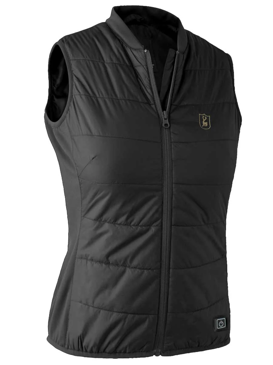 DEERHUNTER Lady Heat Inner Waistcoat - Black - Image 2