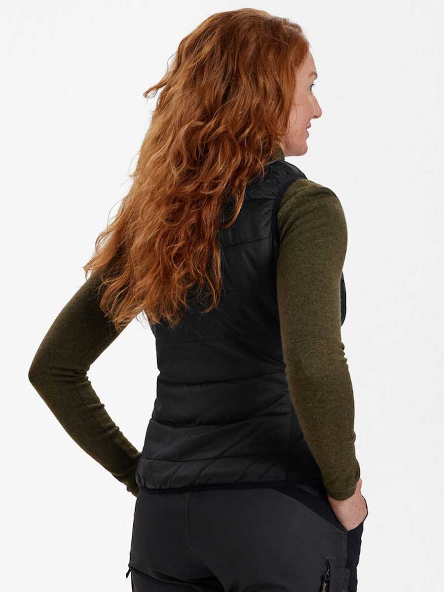 DEERHUNTER Lady Heat Inner Waistcoat - Black - Image 4