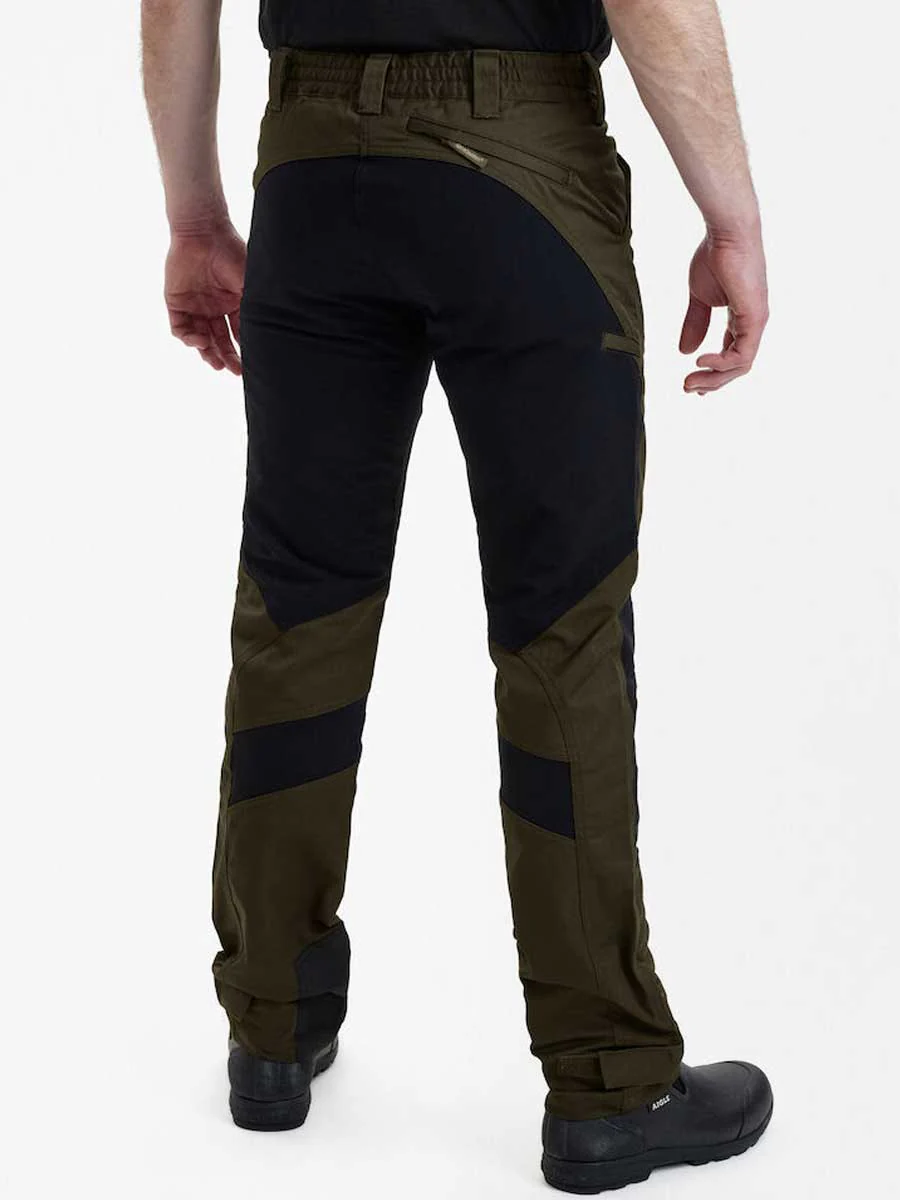 DEERHUNTER Rogaland Stretch Trousers Contrast - Men's - Adventure Green - Image 3