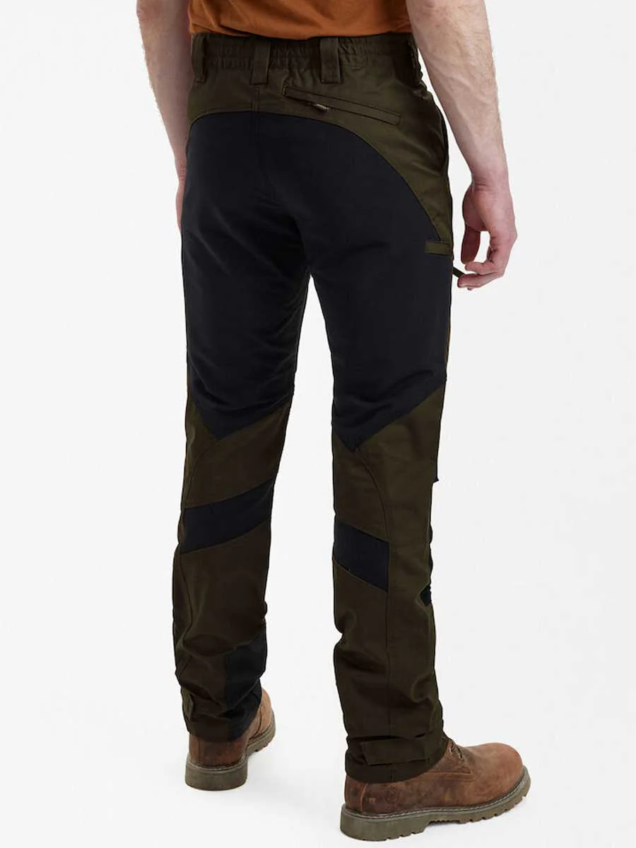 DEERHUNTER Rogaland Stretch Trousers Contrast - Men's - Fallen Leaf - Image 2