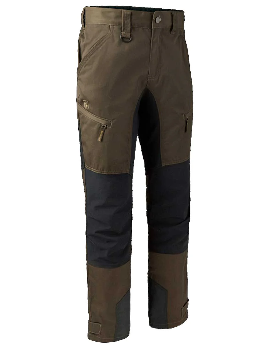 DEERHUNTER Rogaland Stretch Trousers Contrast - Men's - Fallen Leaf - Image 3