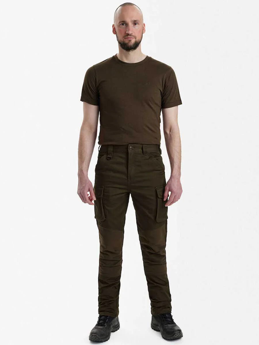 DEERHUNTER Rogaland Stretch Trousers - Men's - Fallen Leaf - Image 4