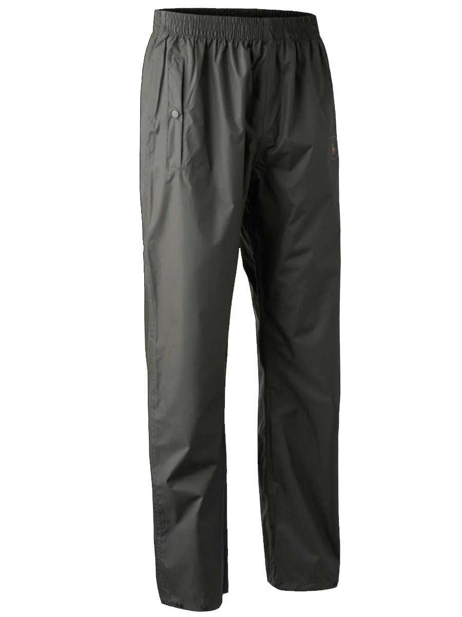 DEERHUNTER Survivor Packable Rain Trousers - Mens - Timber - Image 4