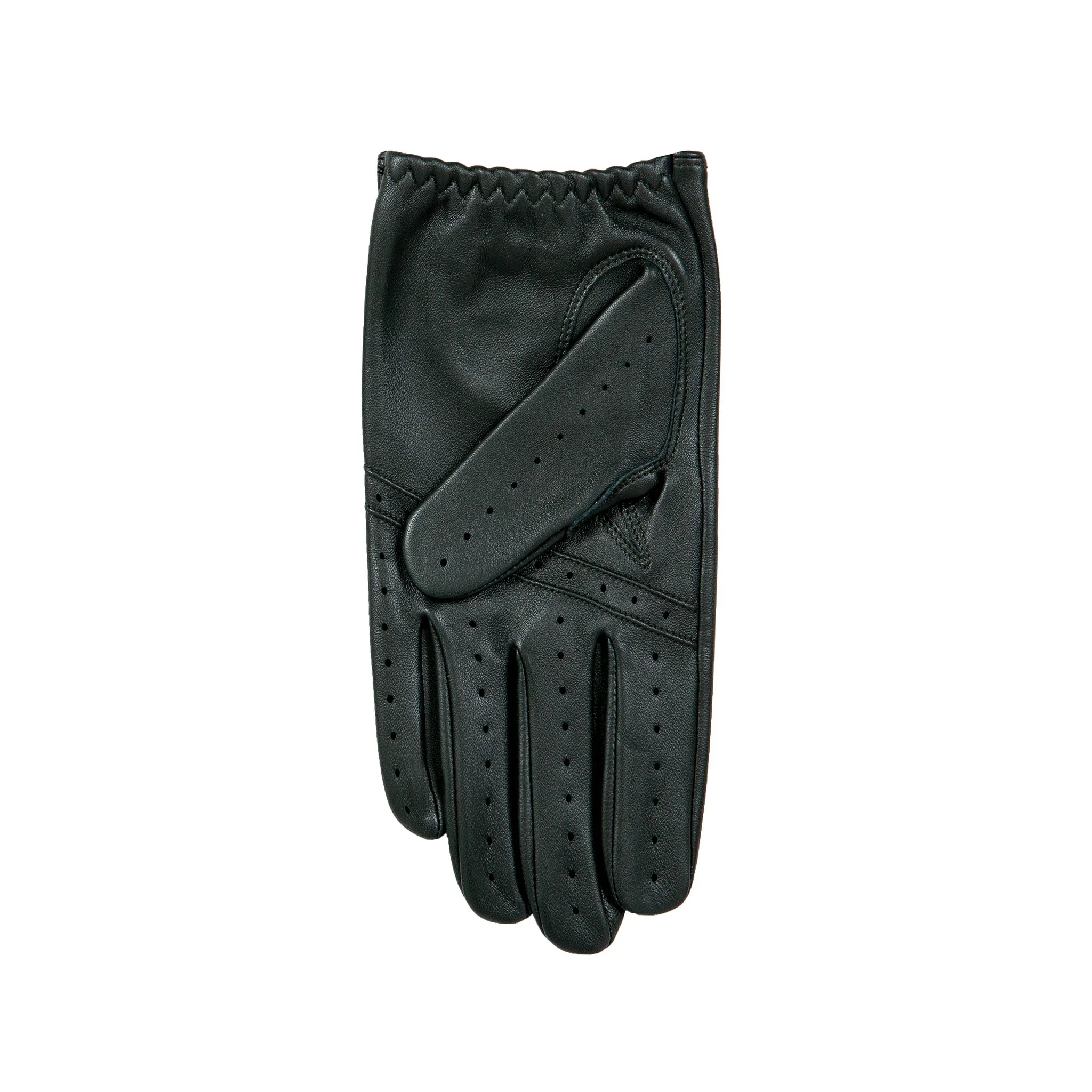 DENTS Delta Men's Classic Leather Driving Gloves - British Racing Green - Image 5